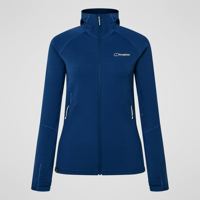 Women's Kinetic Powerstretch Hoody - Blue