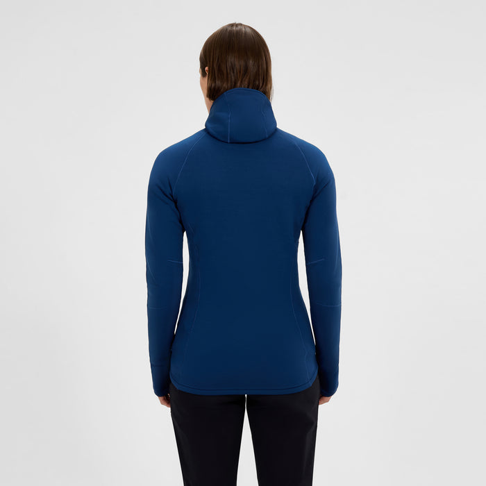 Women's Kinetic Powerstretch Hoody - Blue