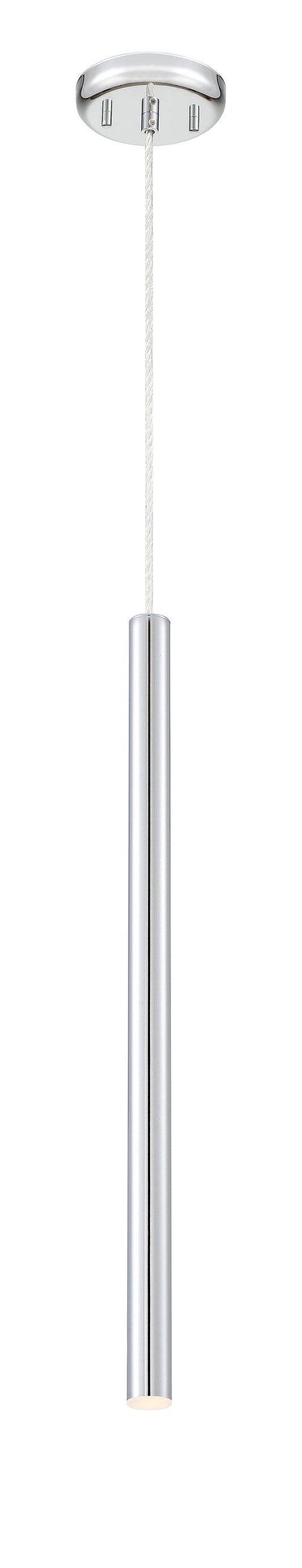 Pendant Z-Lite 917MP24-CH-LED Chrome Forest 1 Light Pendant Z-Lite