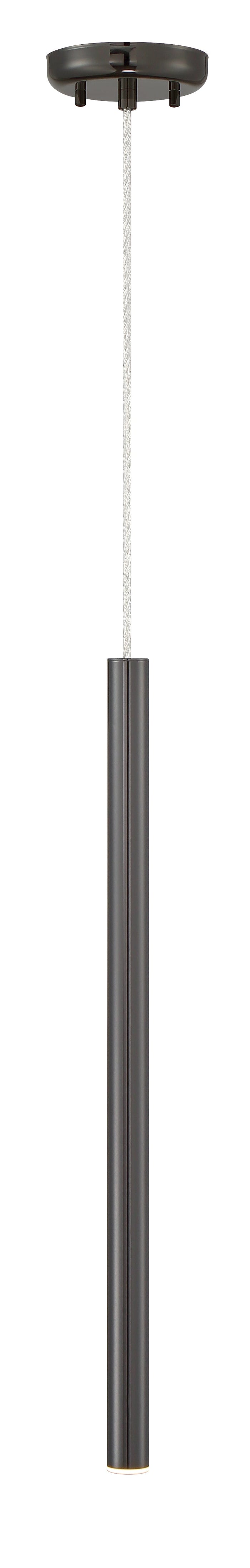 Pendant Z-Lite 917MP24-PBL-LED Pearl Black Forest 1 Light Pendant Z-Lite