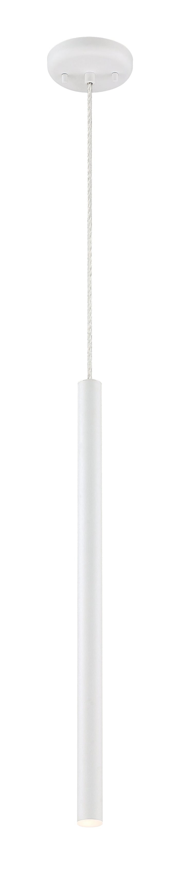 Pendant Z-Lite 917MP24-WH-LED Matte White Forest 1 Light Pendant Z-Lite