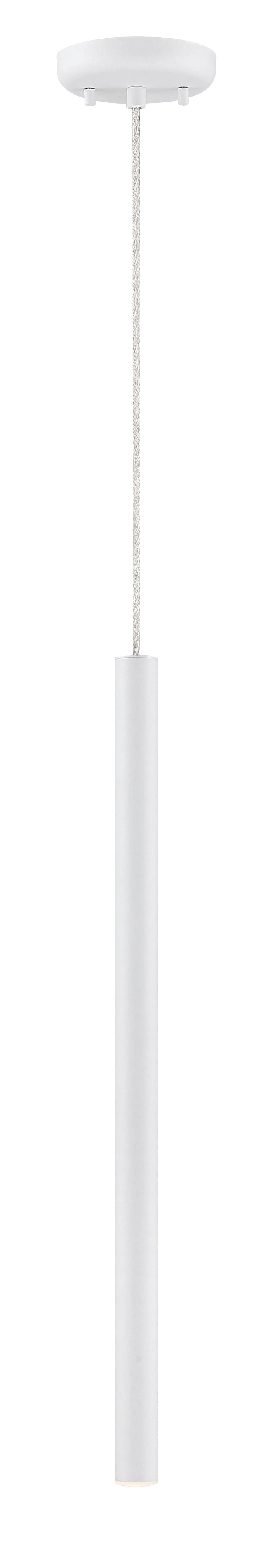 Pendant Z-Lite 917MP24-WH-LED Matte White Forest 1 Light Pendant Z-Lite