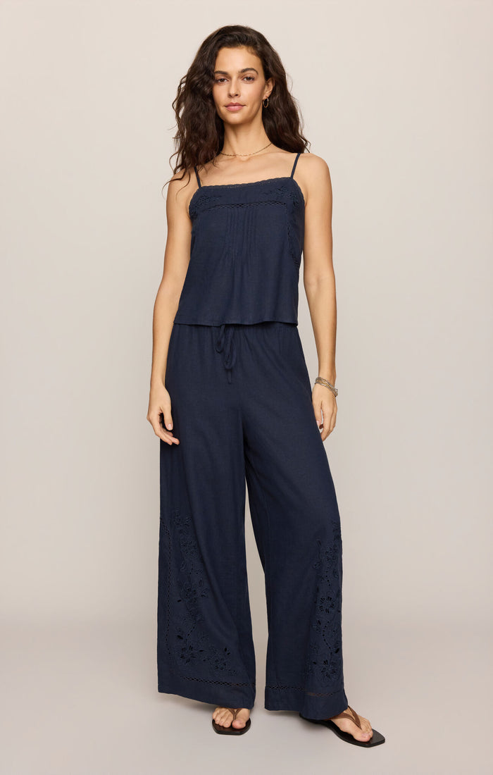 Z Supply |    Lille Embroidered Woven Tank