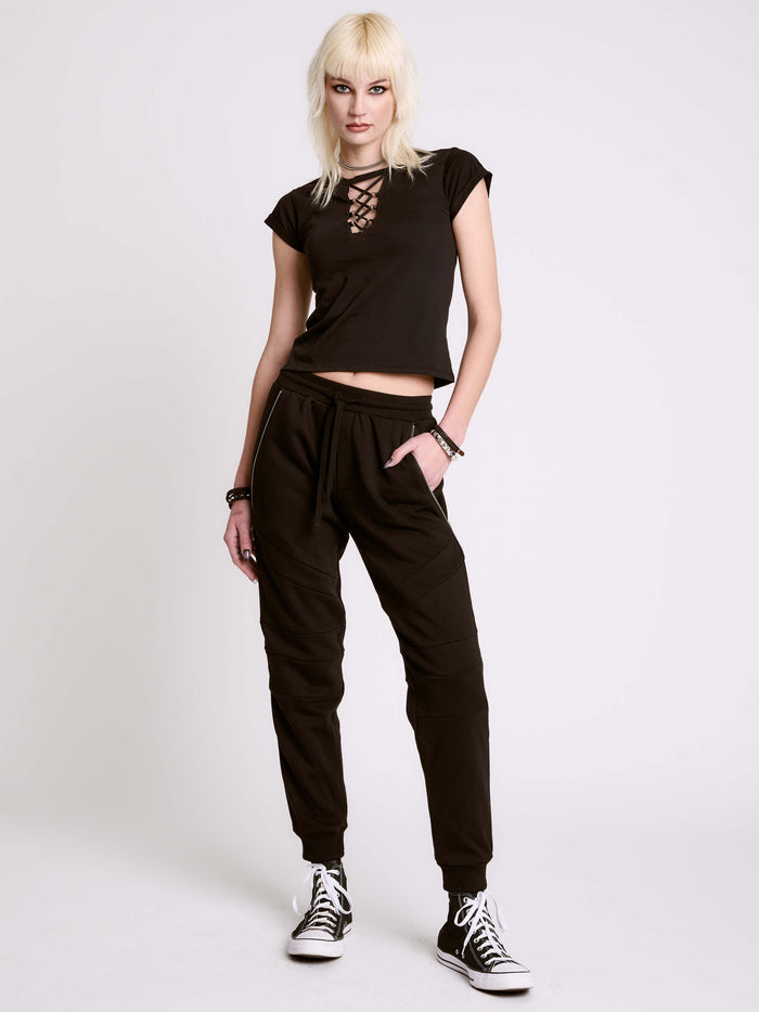 Zipper Joggers