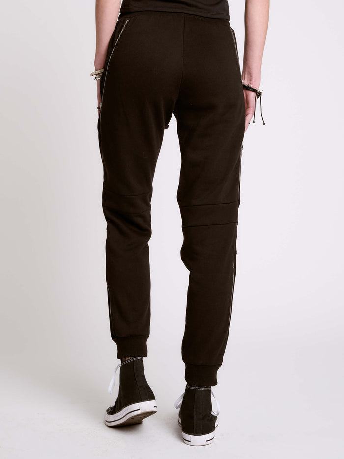 Zipper Joggers